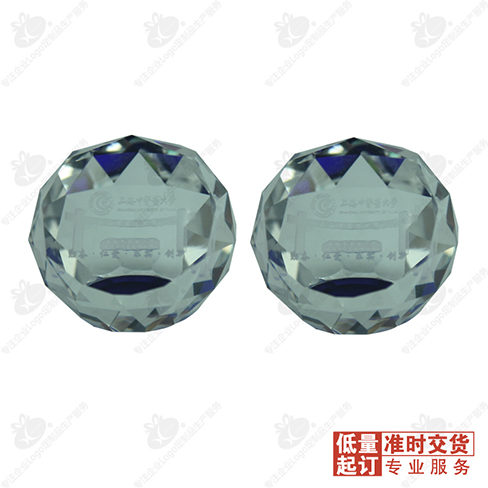 菱型多边斜面水晶球