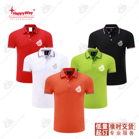 高档丝光纤维短袖polo衫