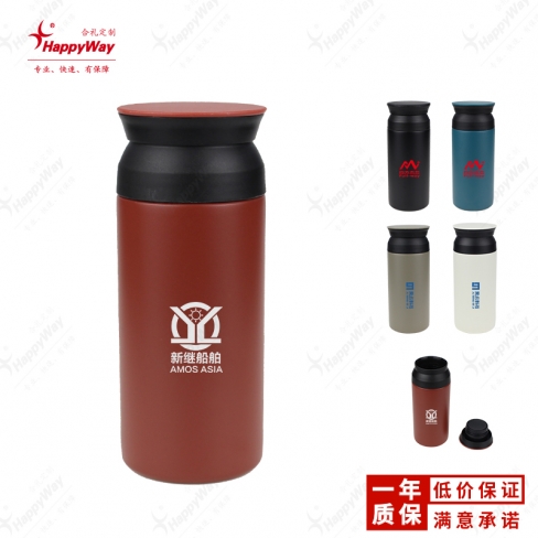 350ml不锈钢平盖保温杯小号