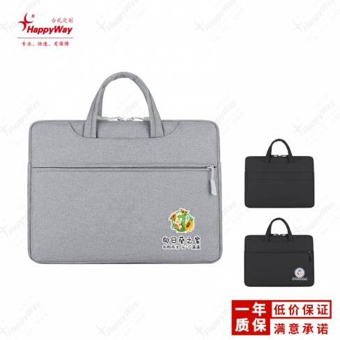 14寸牛津布多口袋手提电脑包