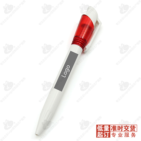 （清仓促销）多彩透明塑料按压圆珠笔