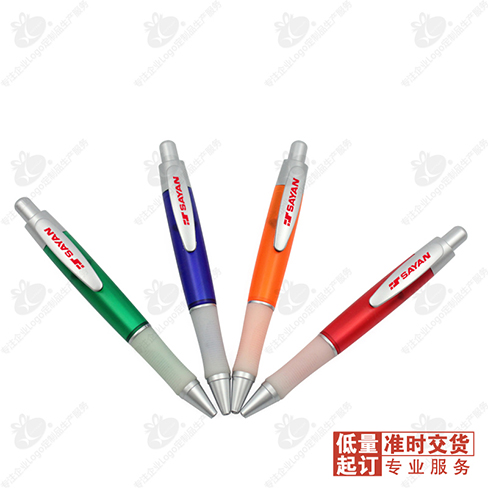 （清仓促销）多彩粗杆大头圆珠笔 10支可印logo办公开业展会礼品定做